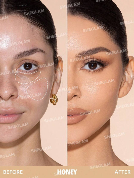 SHEGLAM Sun Beam Matte Liquid Bronzer –Long-Lasting, Non-Greasy Gel Cream Contour, Natural Matte Finish