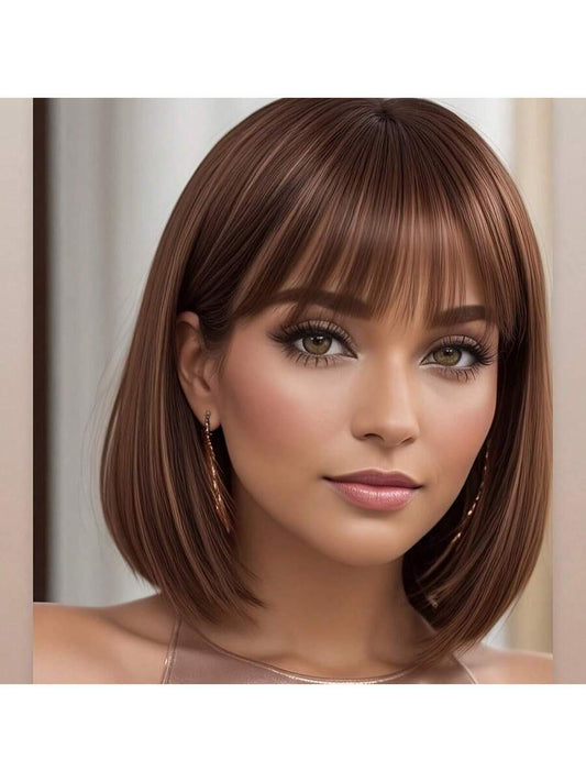 The Ultimate Guide to the Perfect 12-Inch Short Straight Brown Wig