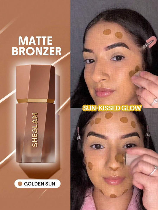 SHEGLAM Matte Liquid Bronzer – Long-Lasting Gel Cream Contour