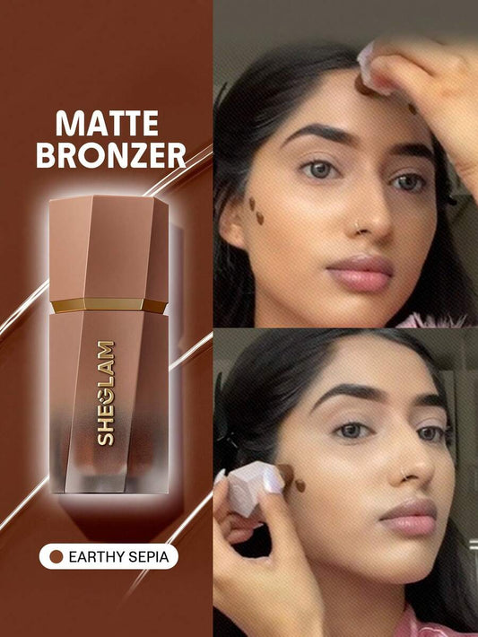 SHEGLAM Matte Liquid Bronzer – Long-Lasting Gel Cream Contour