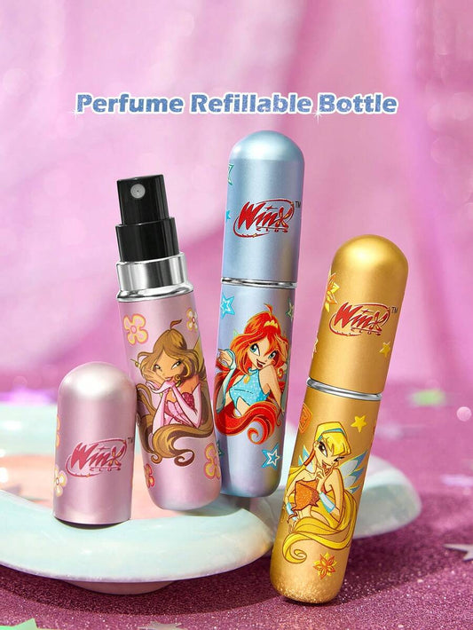 The Winx 5ml/0.2oz Candy Colored Refillable Perfume Atomizer Spray Bottle