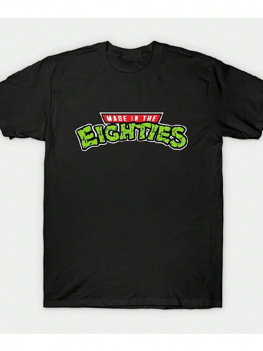 EIGHTIES Retro Vintage 80s Graphic T-Shirt – Unisex Soft Crew Neck Summer Tee