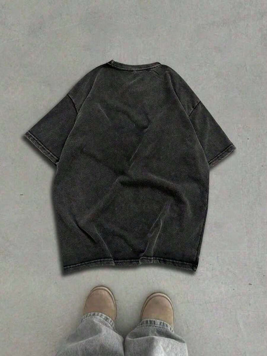 Women's Casual Washed Retro Style T-Shirt | Loose Comfortable Round Neck Short Sleeve Vintage Summer Top